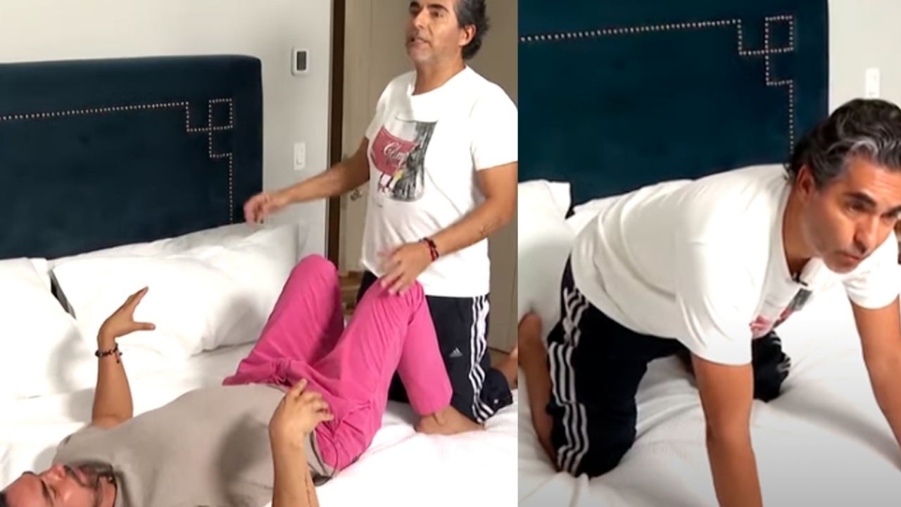 ‘Negro’ Araiza se exhibe en posiciones íntimas al aire y lo destrozan: “Todo por subir rating”