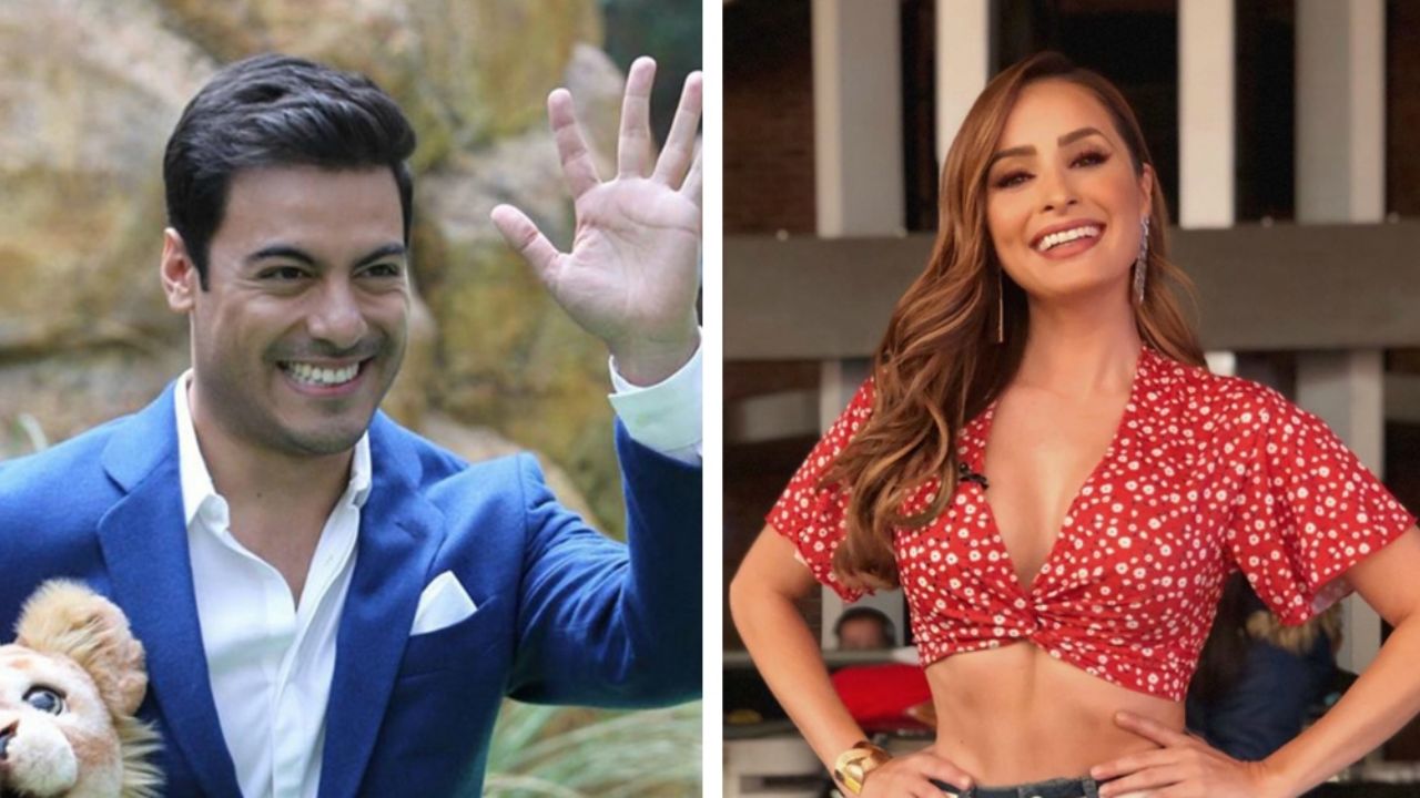 Carlos Rivera muestra vieja foto suya y así reaccionó Cynthia Rodríguez