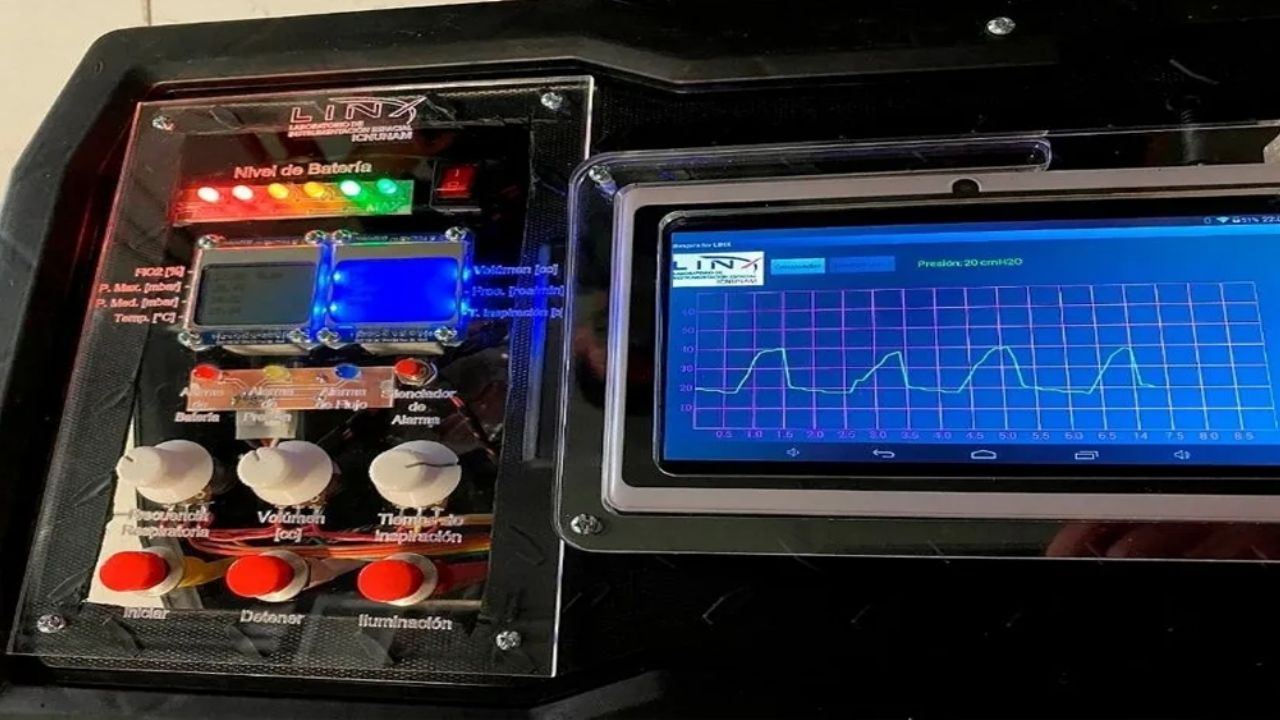 Científicos de la UNAM diseñan un respirador para ayudar a combatir el Covid-19