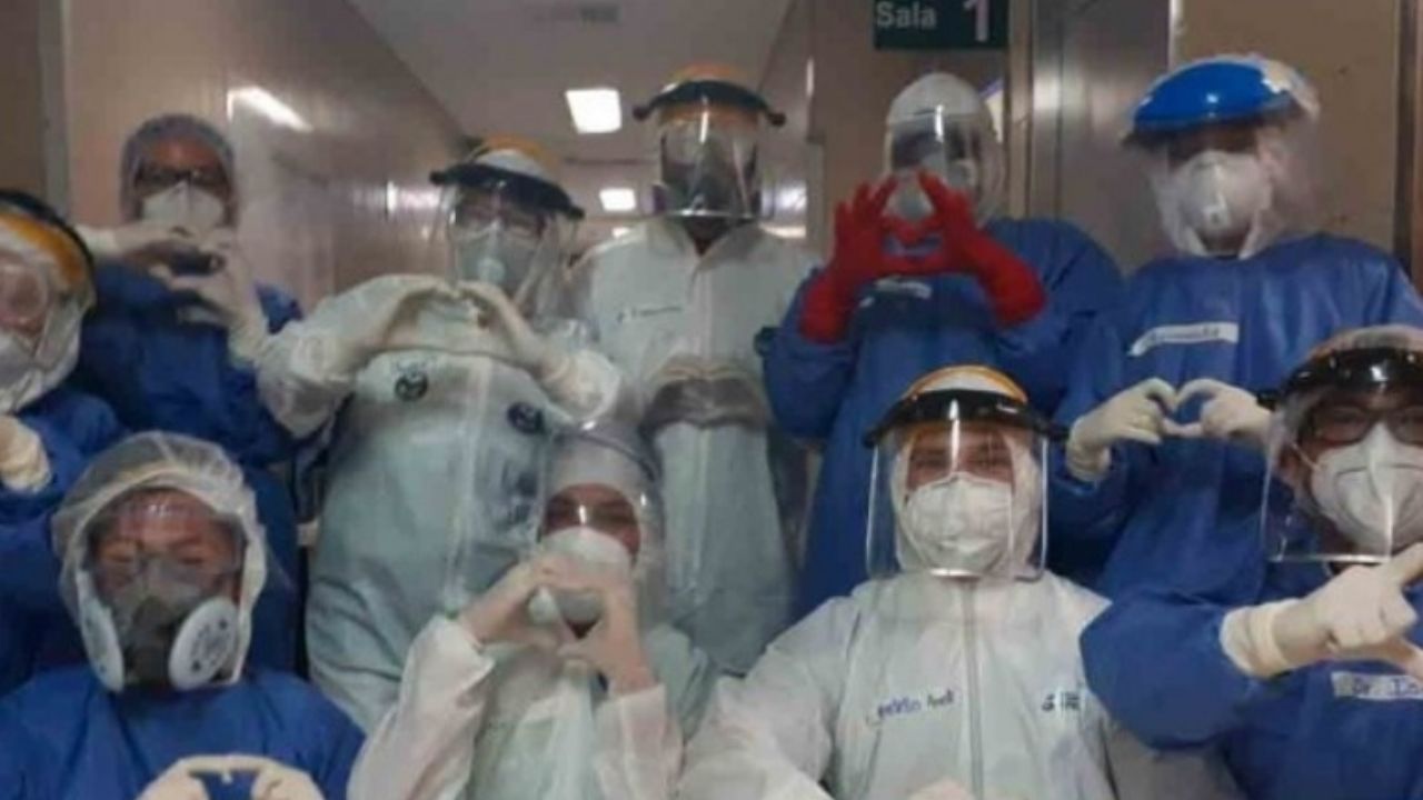 Milagro en medio de la pandemia: Nace bebé de mamá con Covid-19