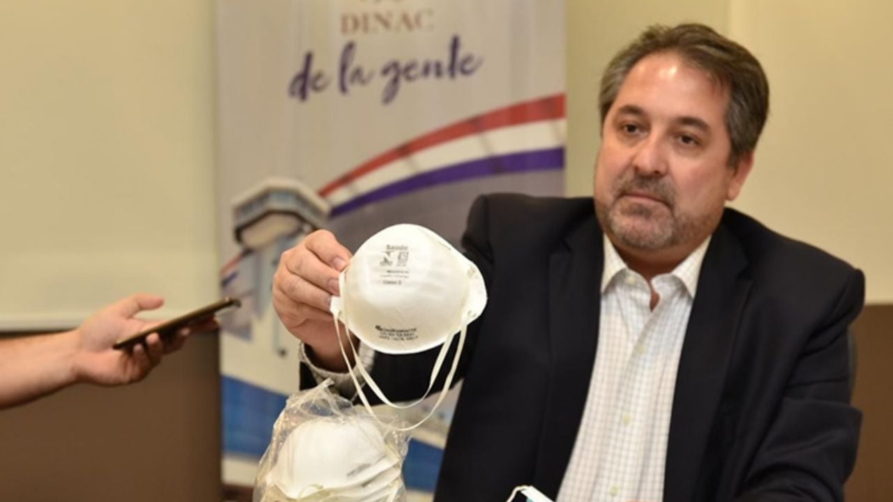 Édgar Melgarejo es acusado de compras irregulares de tapabocas en Paraguay
