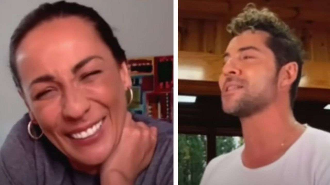 En pleno programa, Consuelo Duval se conmueve con la voz de David Bisbal