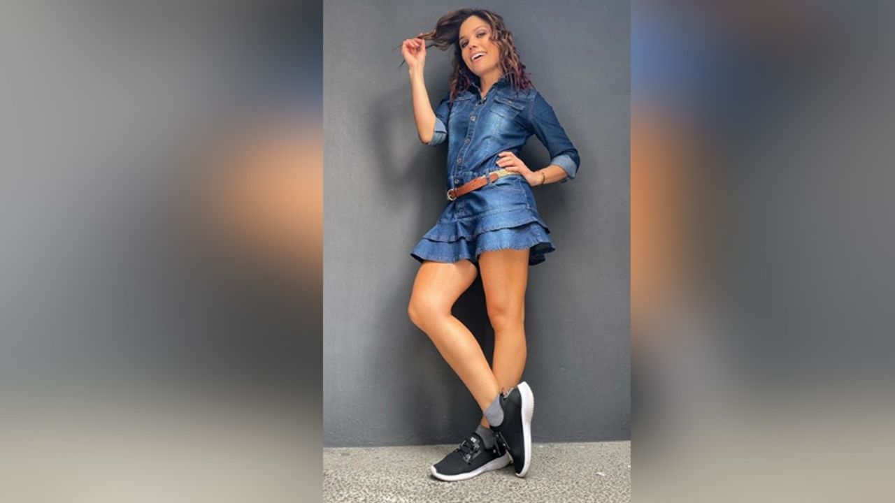 “Hermosa chaparrita”: En corto vestido, Tábata Jalil cautiva a su audiencia