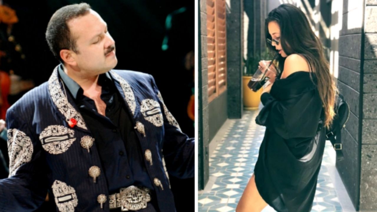 Pepe Aguilar se queda sin pantalones por culpa de su hija Aneliz