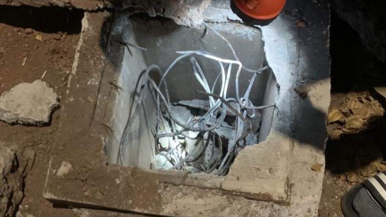 Vandalizan cableado y Servicio Públicos de Navojoa llama a ciudadanía a cuidar alumbrado