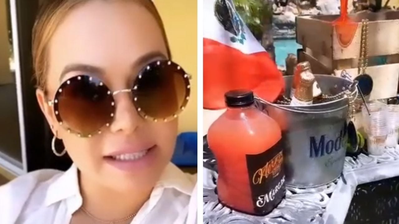 Chiquis Rivera no se resiste y alista fiesta del 5 mayo en plena cuarentena