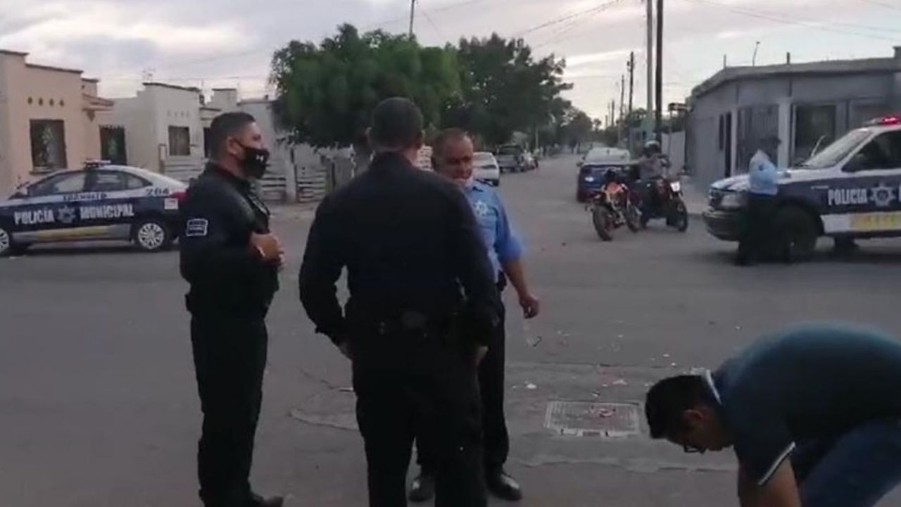 Reporte de agresión armada provoca fuerte choque de una patrulla