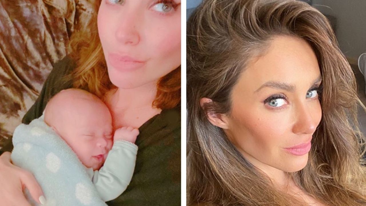 Por primera vez, Anahí presume los enormes ojos verdes de su bebé Emiliano