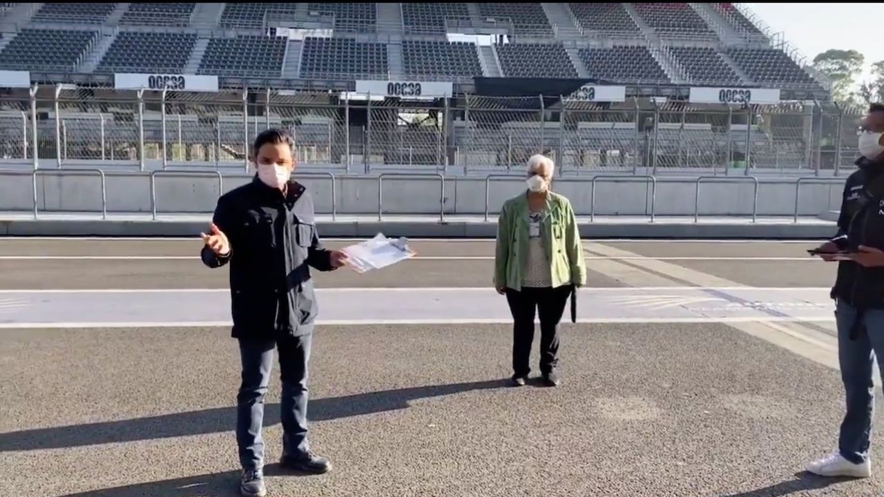 El Autódromo Hermanos Rodríguez se convierte en hospital Covid-19