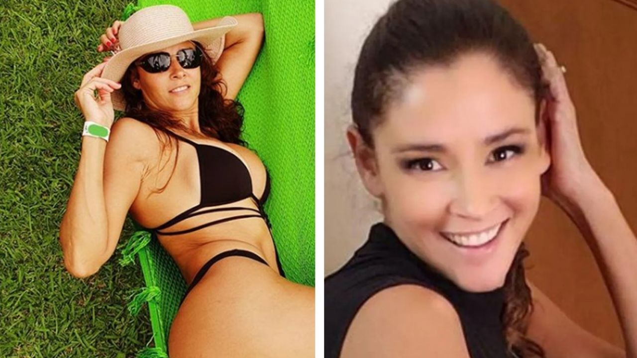 ¿Cuál calor? Dorismar se pone su bikini más atrevido para saltar en trampolín