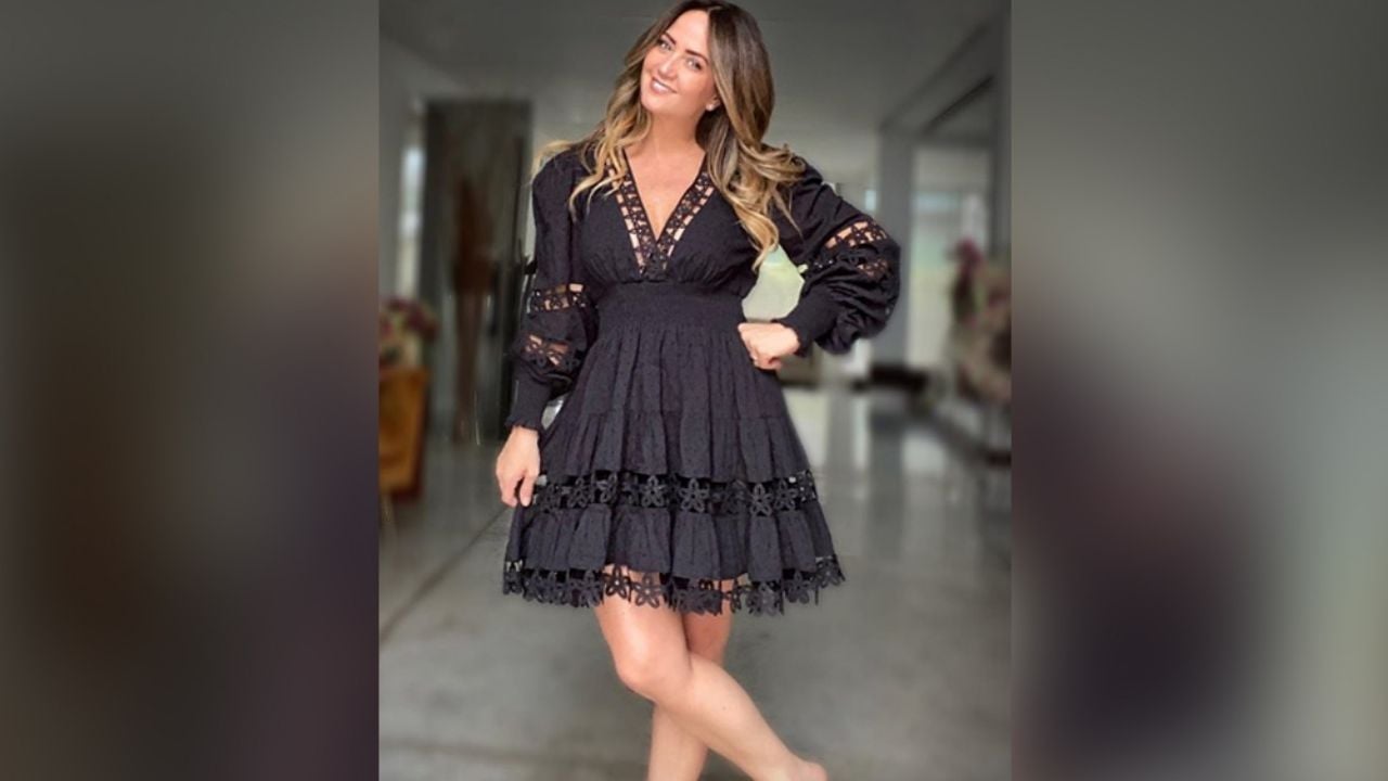 Andrea Legarreta sube la temperatura en ajustado palazzo: “Qué mujerón”