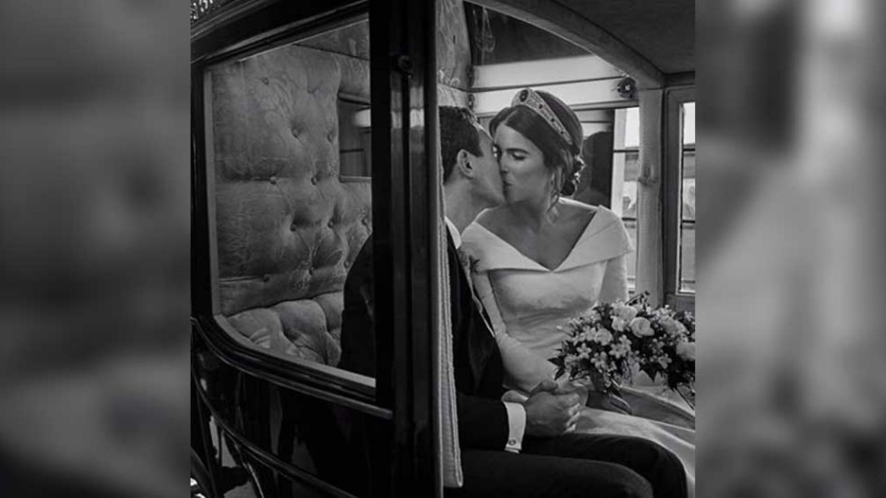 FOTO: La Princesa Eugenia revela una imagen nunca antes vista de su boda real