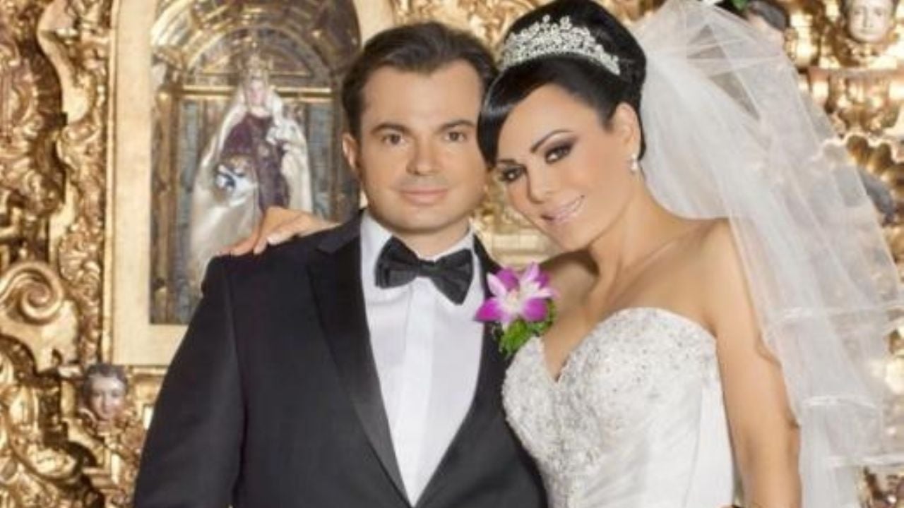 Maribel Guardia presume con orgullo a su esposo: “De tu cuello me siento segura”