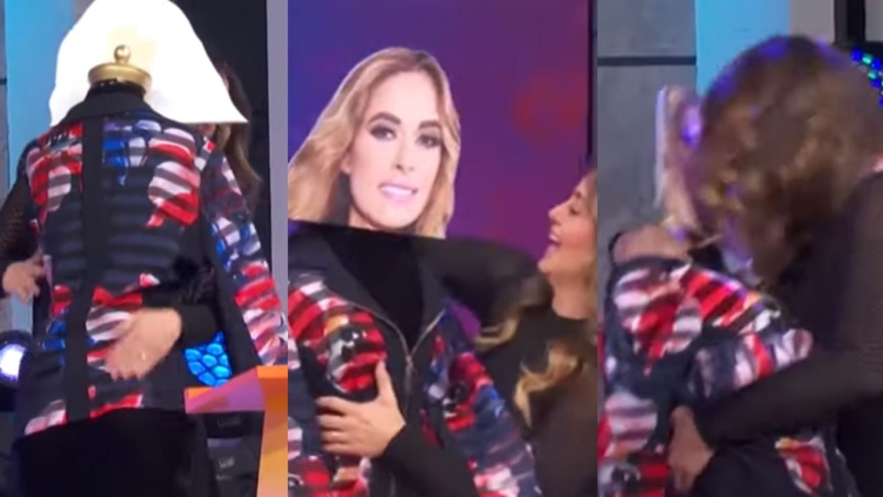 ¡Calientan ‘Hoy’! Andrea Legarreta le roba apasionado beso a Galilea Montijo
