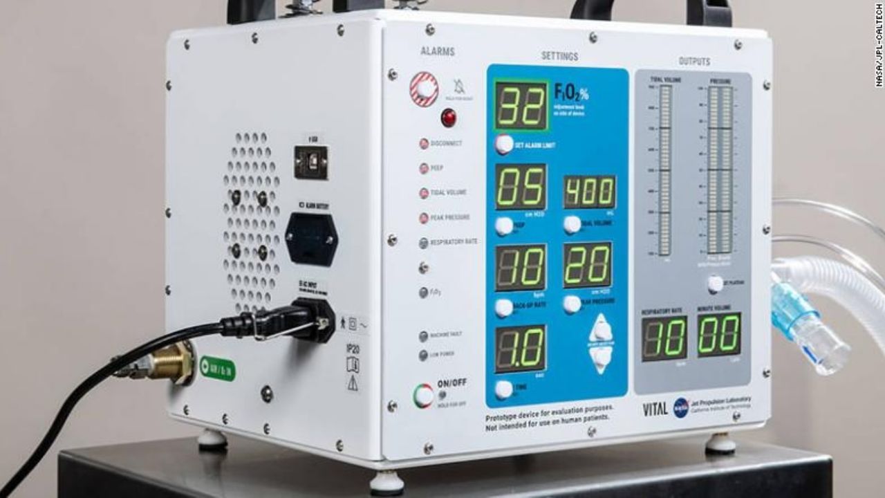 NASA crea respirador artificial exclusivo para víctimas de coronavirus