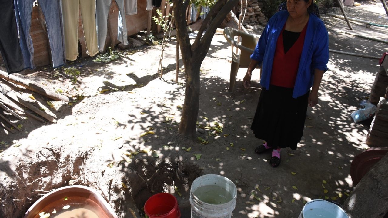 Comunidades rurales de Navojoa siguen sufriendo desabasto de agua en plena emergencia de salud