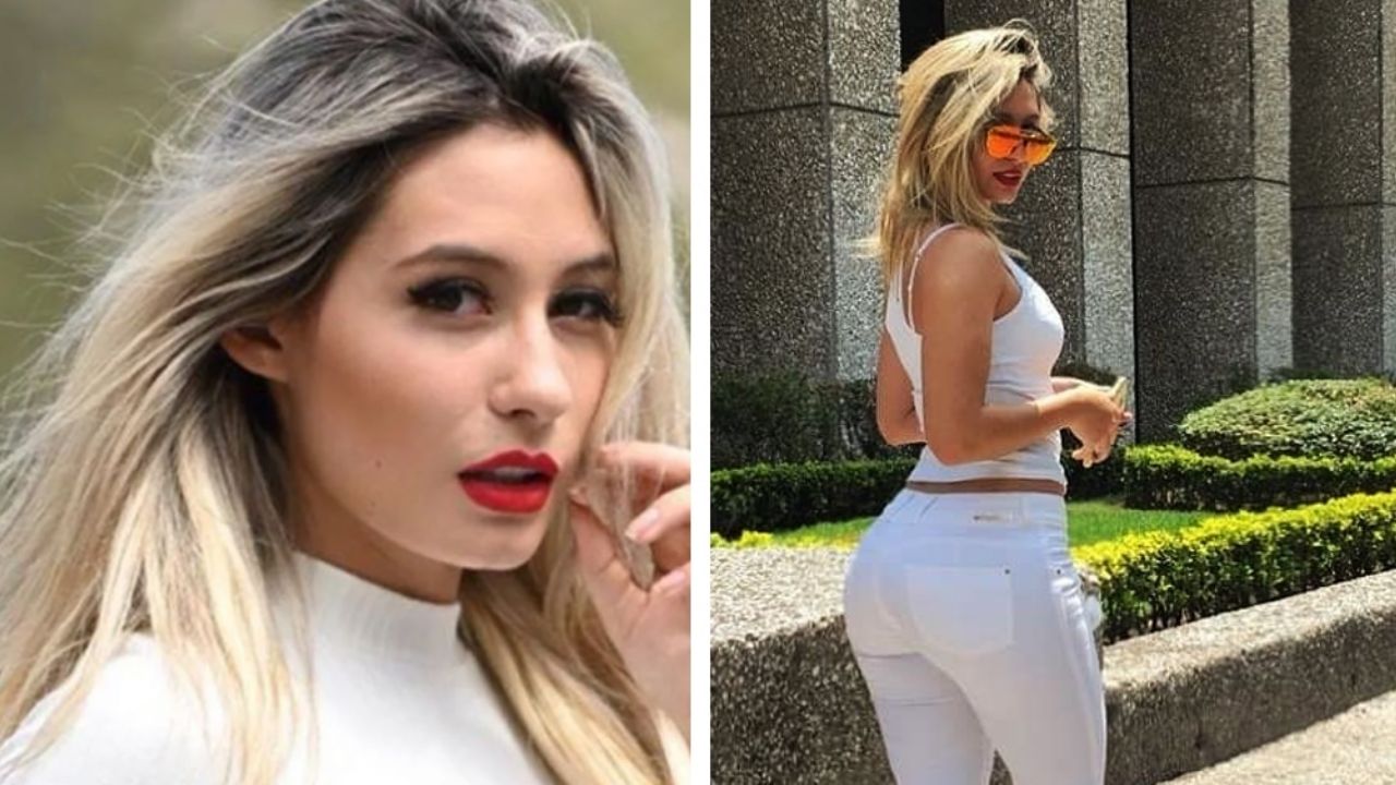 Con ‘embarrados’ leggings blancos, Issa Vegas muestra sus mejores sentadillas
