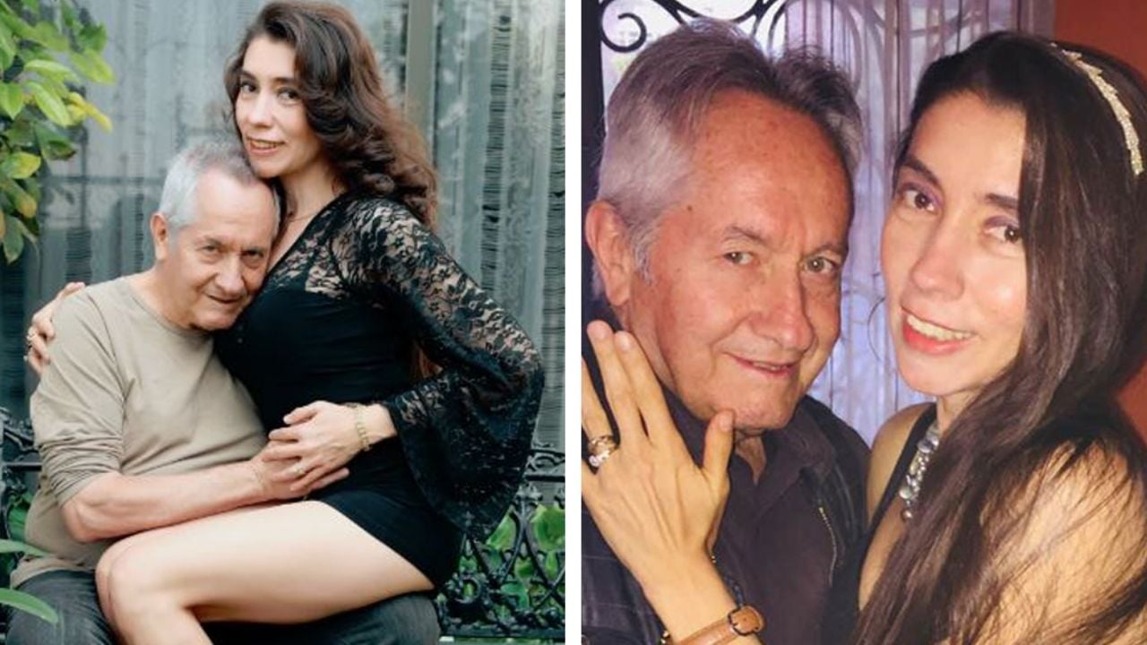 Papá de Gael García recibe ola de críticas por la “vulgar” vestimenta de su joven esposa