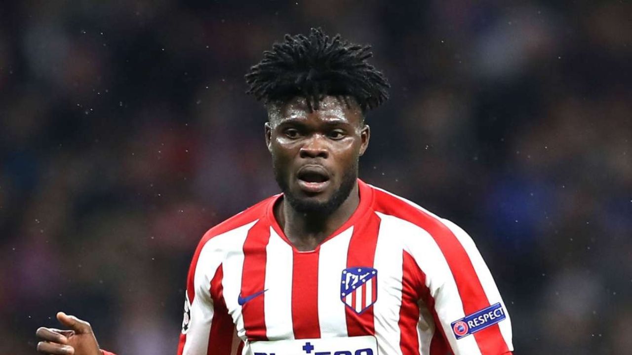 El centrocampista del Atlético de Madrid, Thomas Partey, en la mira del Arsenal