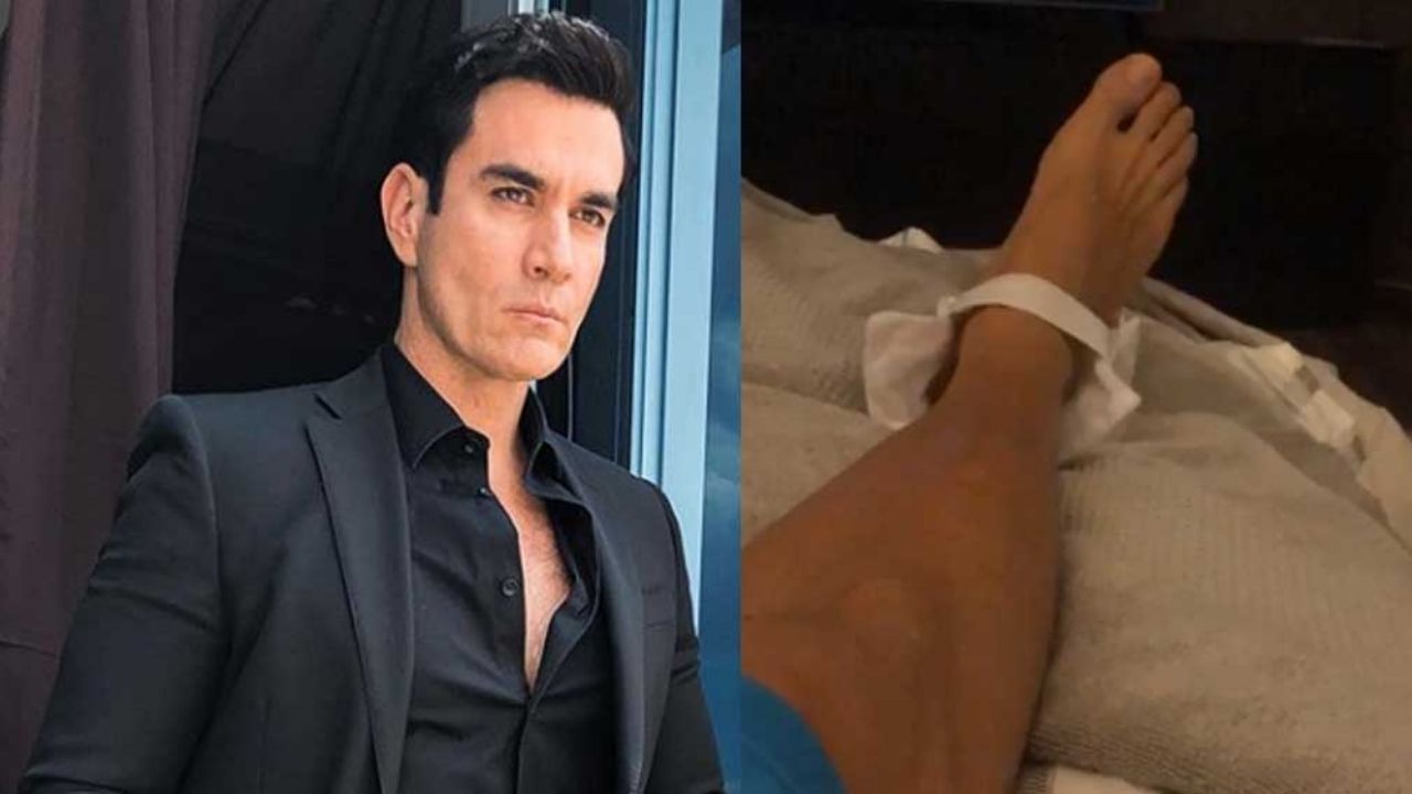 David Zepeda alarma a fans tras sufrir fuerte dolor por problema en el tobillo