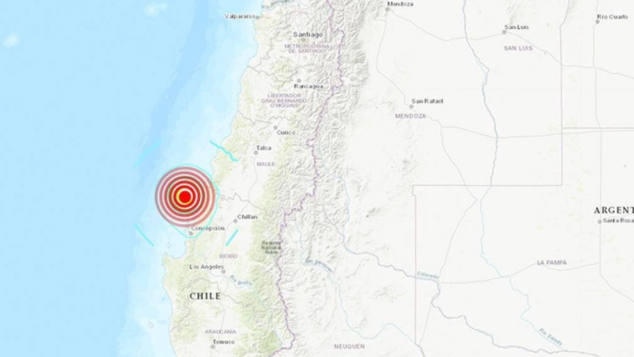 El Servicio Geológico de EU registra un terremoto de 5.2 de magnitud en Chile