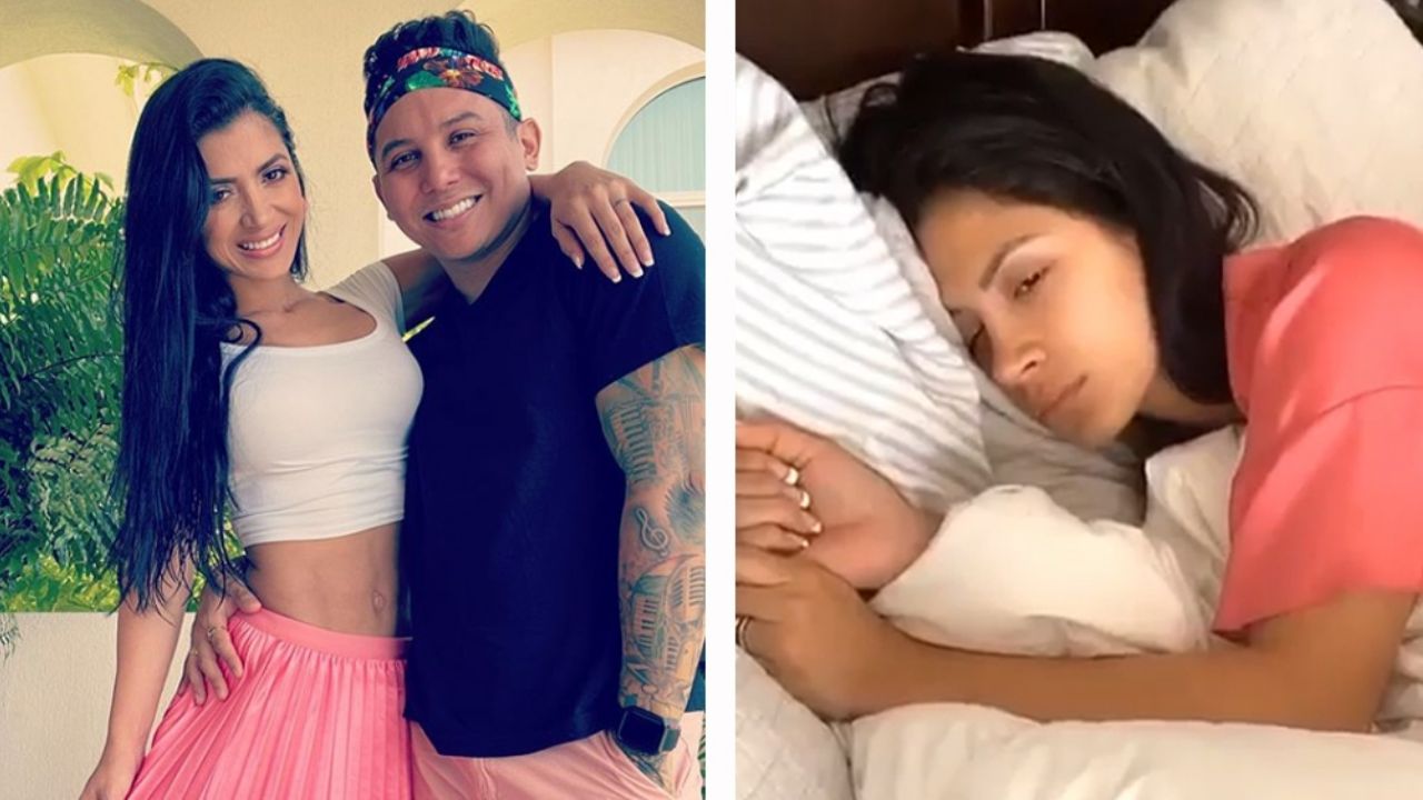 Edwin Luna exhibe a su esposa recién levantada y sin maquillaje: “Qué espanto”