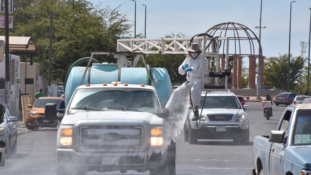 Distrito de Riego de Cajeme mantiene aplicaciones sanitarias para prevenir el COVID-19