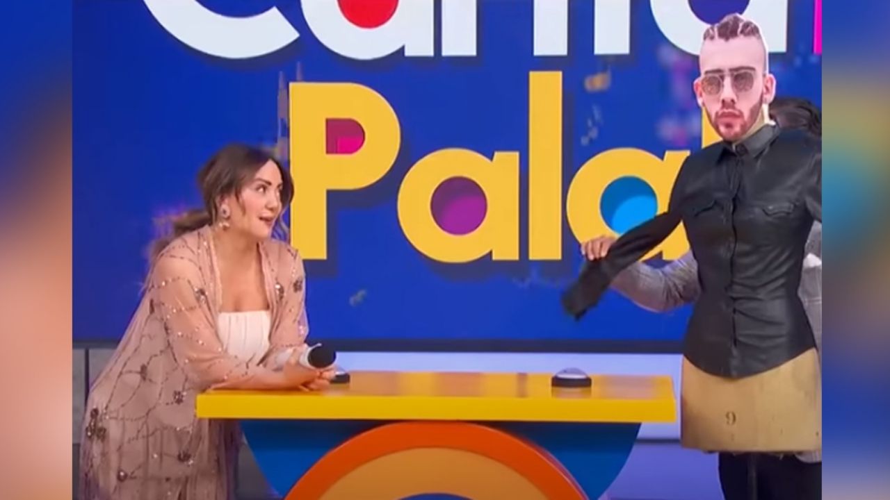 Andrea Legarreta calienta ‘Hoy’ con descarado coqueteo a Manuel Turizo: “Te las presto”