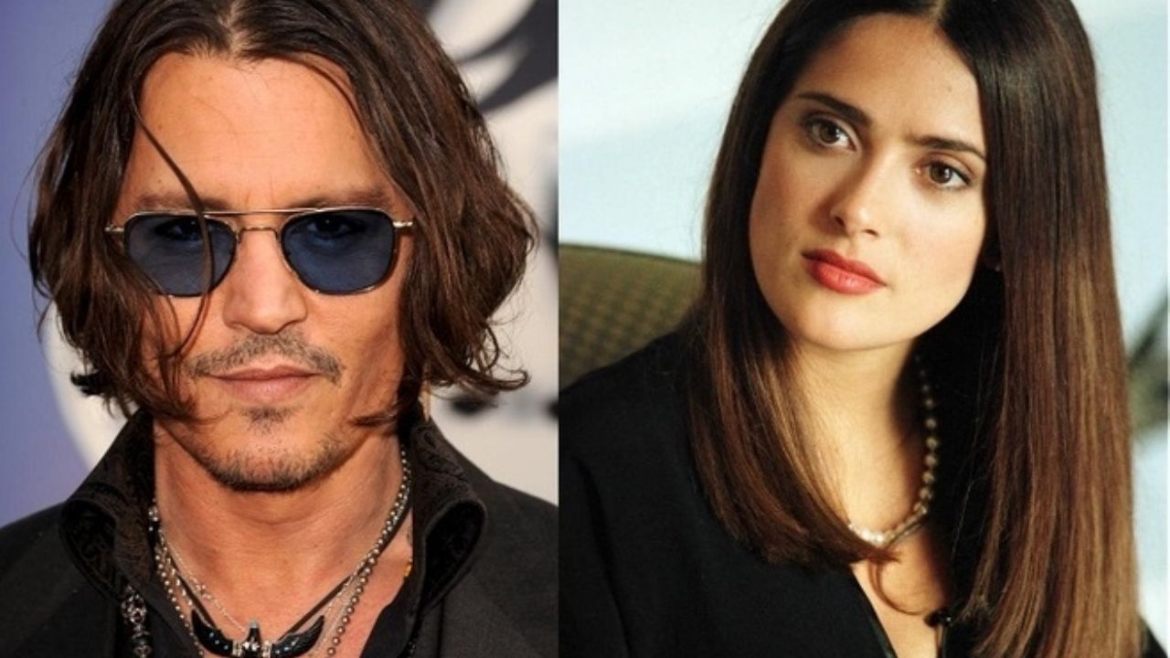 Con inédita foto, Salma Hayek le da la bienvenida a Instagram a Johnny Depp: “No lo puedo creer”