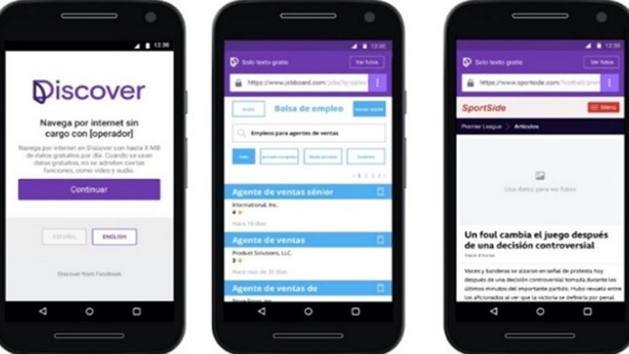 De nuevo Facebook sorprende; lanza aplicación para navegar gratis por Internet