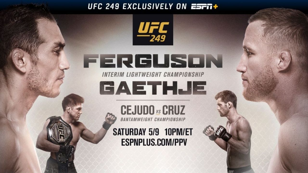 UFC cuenta con mil 200 test de Covid-19 para el evento en Jacksonville