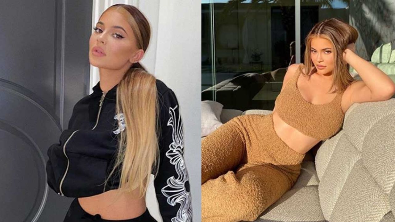 Con desafiante pose, Kylie Jenner se broncea en el jardín de su casa y causa furor