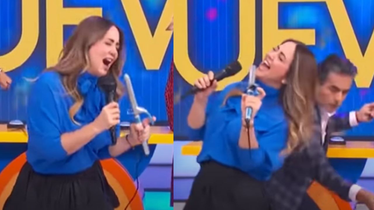 Andrea Legarreta hace el ‘oso’ de su vida en vivo en ‘Hoy’: “Qué buenos pollos”