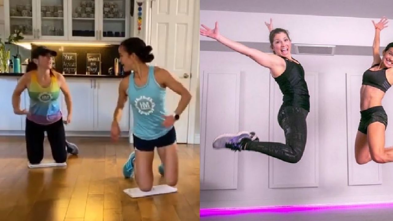 ¿Deja la actuación? Alessandra Rosaldo hace rutinas de ejercicio con su hermana