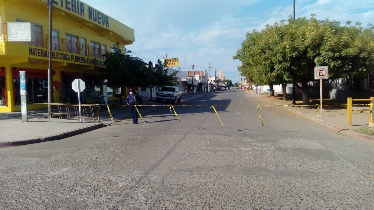 Tránsito de Huatabampo cierra también vialidades por Covid-19