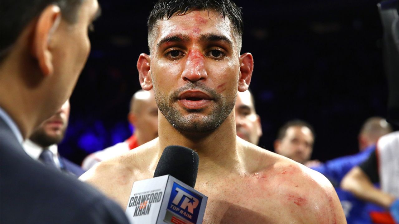 Amir Khan se niega a pelear sin público por el peligro del Coronavirus