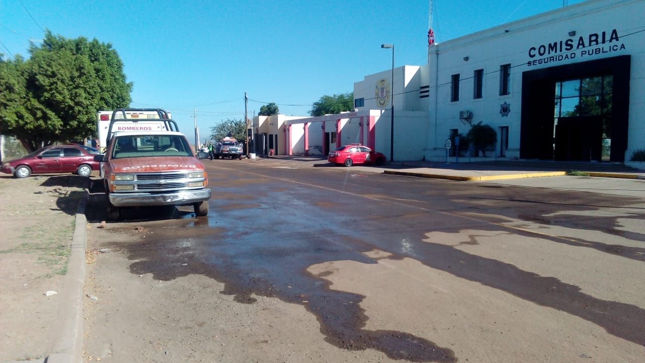 Instituciones públicas de Huatabampo son sanitizadas por Covid-19