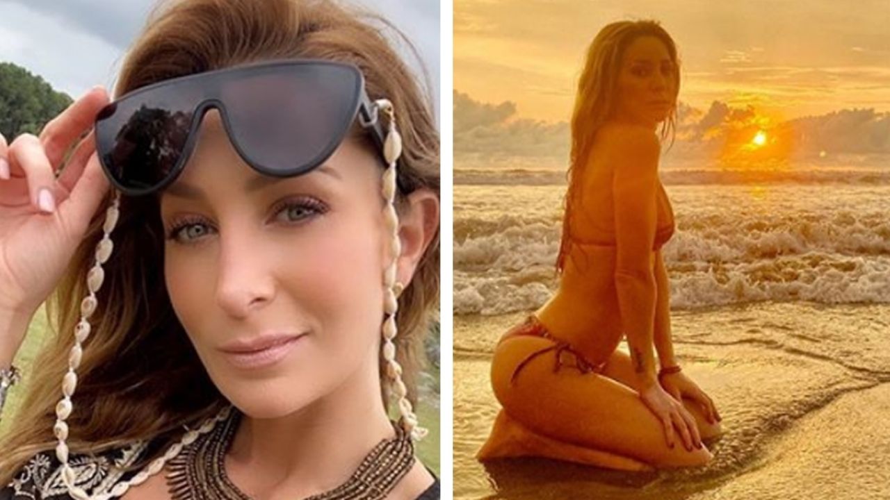 Geraldine Bazán aprovecha la cuarentena para relajarse en sexy bikini