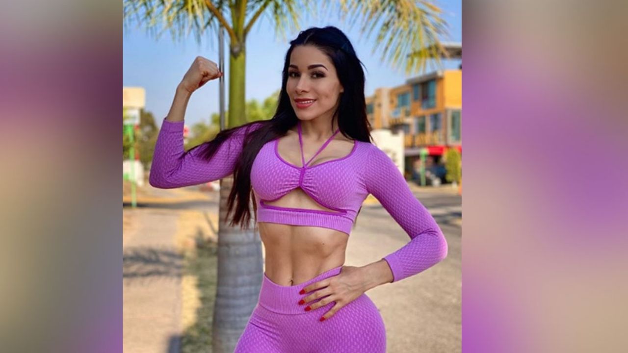 Yuliett Torres presume su marcado abdomen con sexy ‘outfit’ deportivo