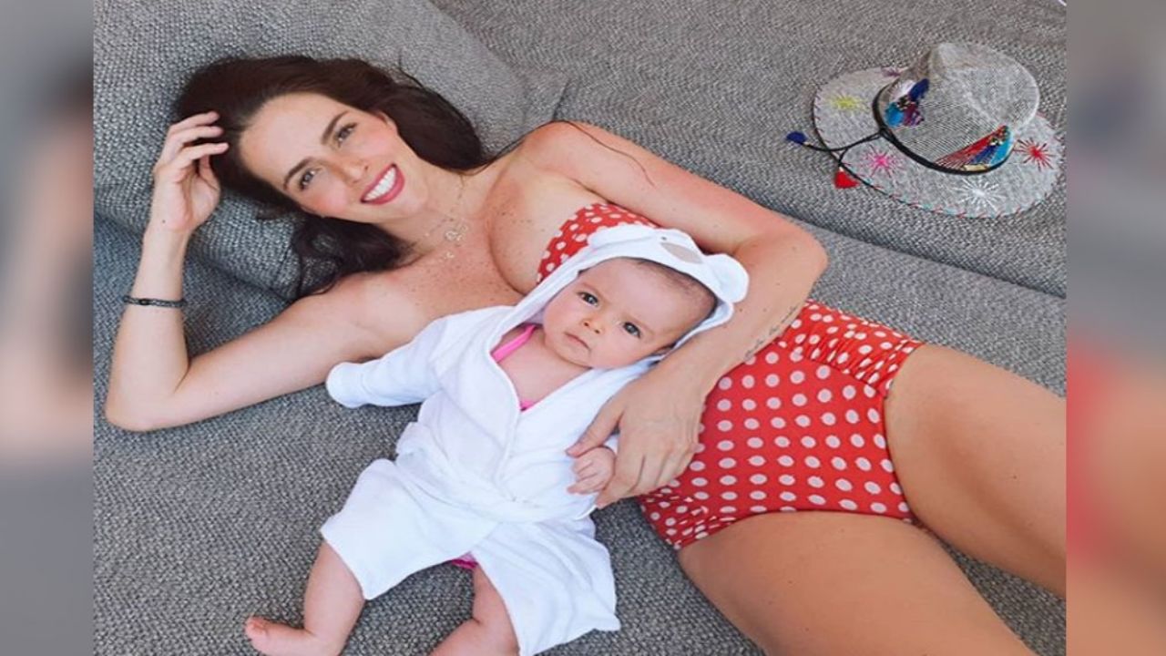 Claudia Álvarez conmemora su primer Día de las Madres con su pequeña hija