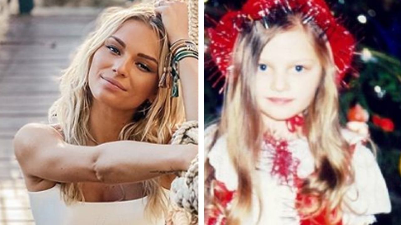 Como toda una princesa rusa; así de bella lucía Irina Baeva durante su niñez