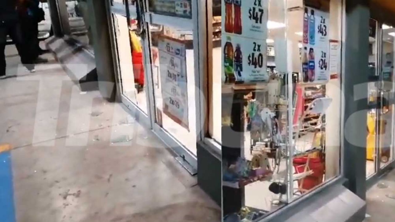 Detienen a sujetos que asaltaron tienda; estaban armados con machetes