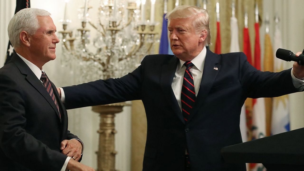 Ni enfermo, ni aislado, Mike Pence retoma actividades junto a Donald Trump