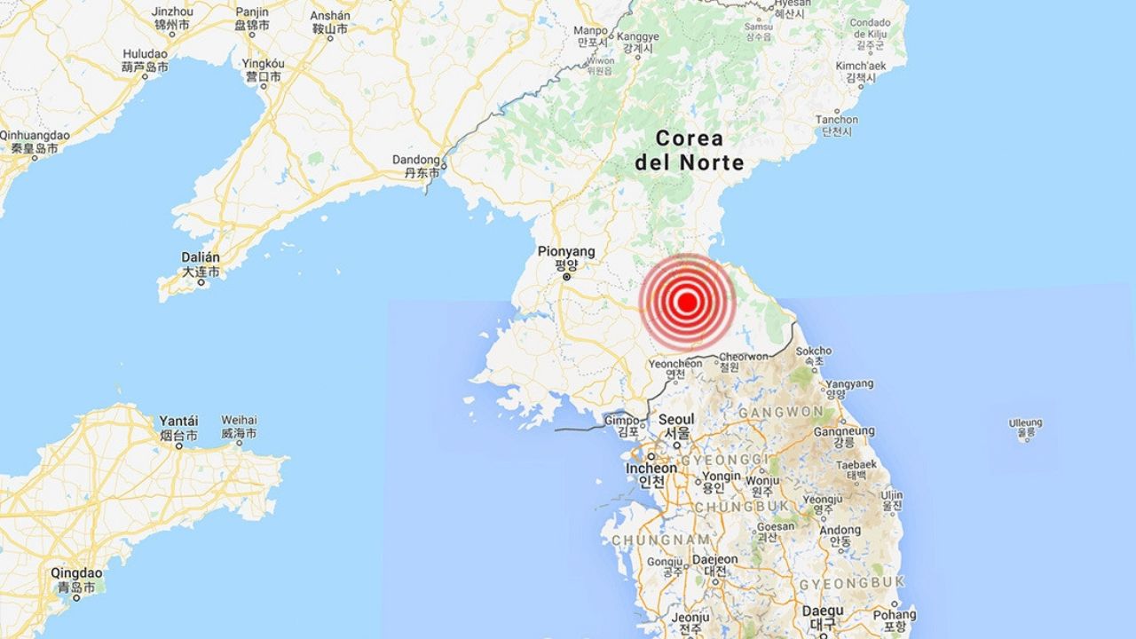 ¡Alerta en Corea del Norte! Se registra sismo con magnitud de 3.8 grados