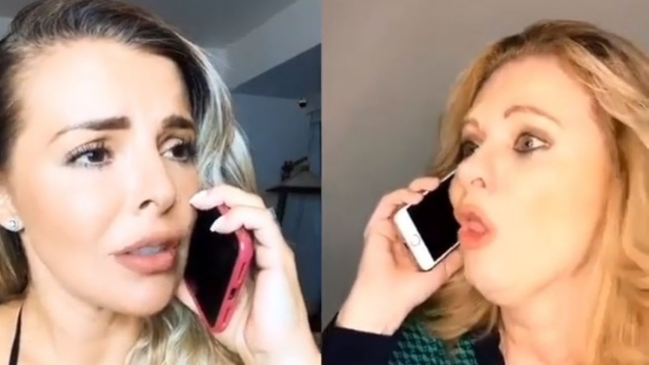 Entre lágrimas, Érika Buenfil habla con la esposa de Alexis Ayala ¿por problemas?