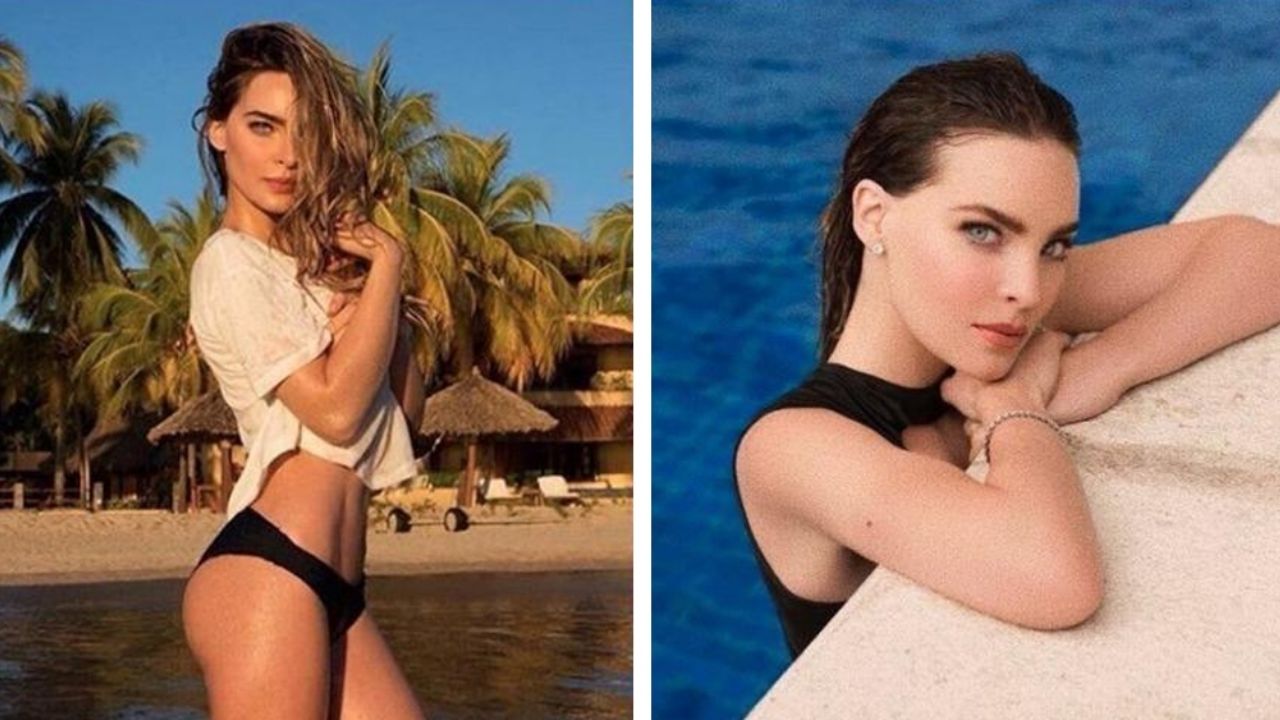 VIDEO: Desde la playa, Belinda deja ver cada una de sus curvas en bikini
