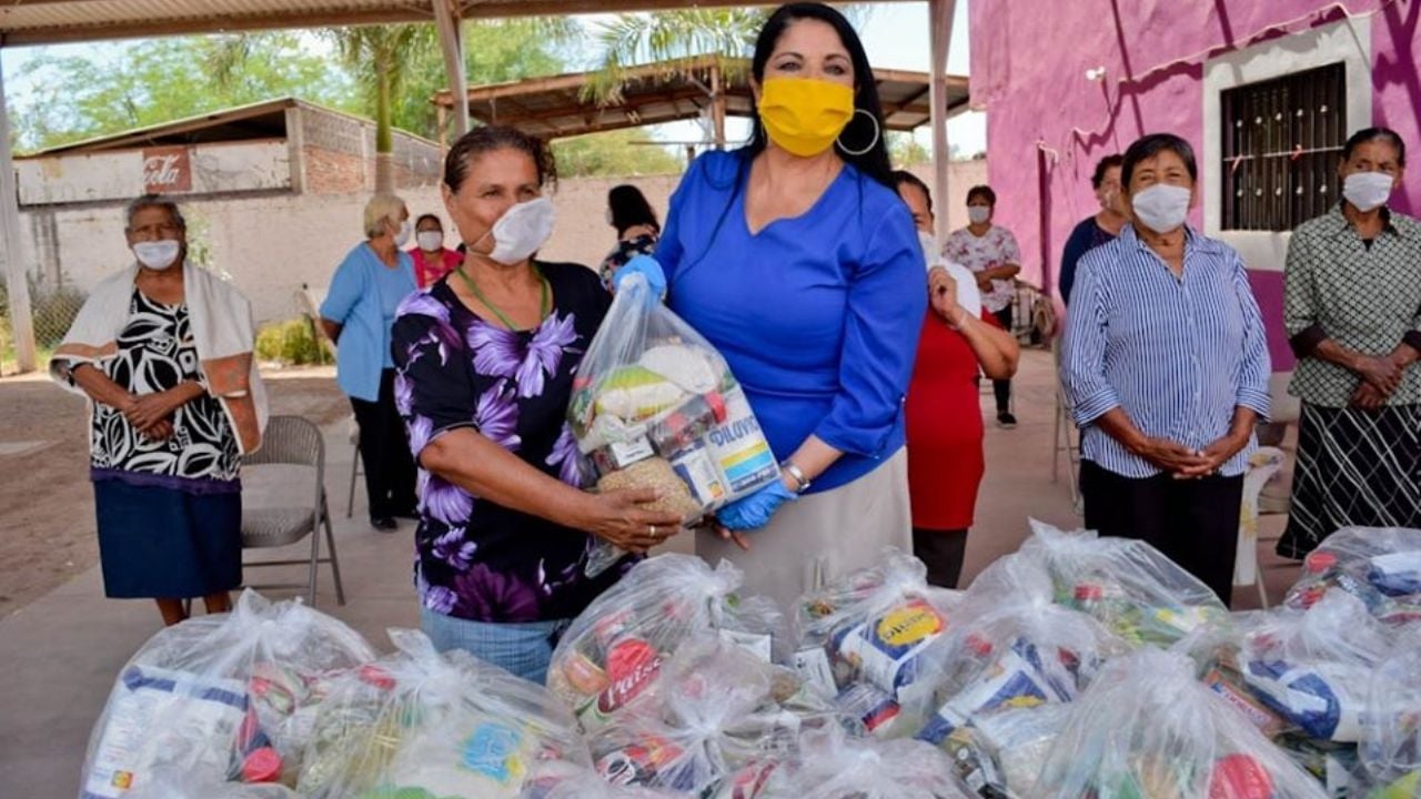 La Casa de la Mujer Indígena en Navojoa es apoyada con alimentos