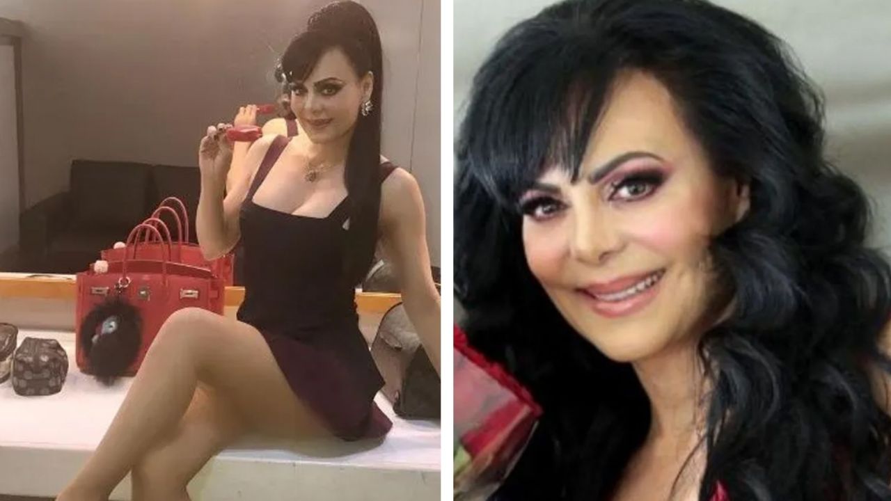 ¡Señorona! Maribel Guardia presume la coqueta pijama con la que duerme