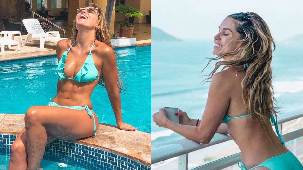 Por poco, Andrea Escalona enseña “hasta los calzones” con provocativo y asfixiante ‘outfit’