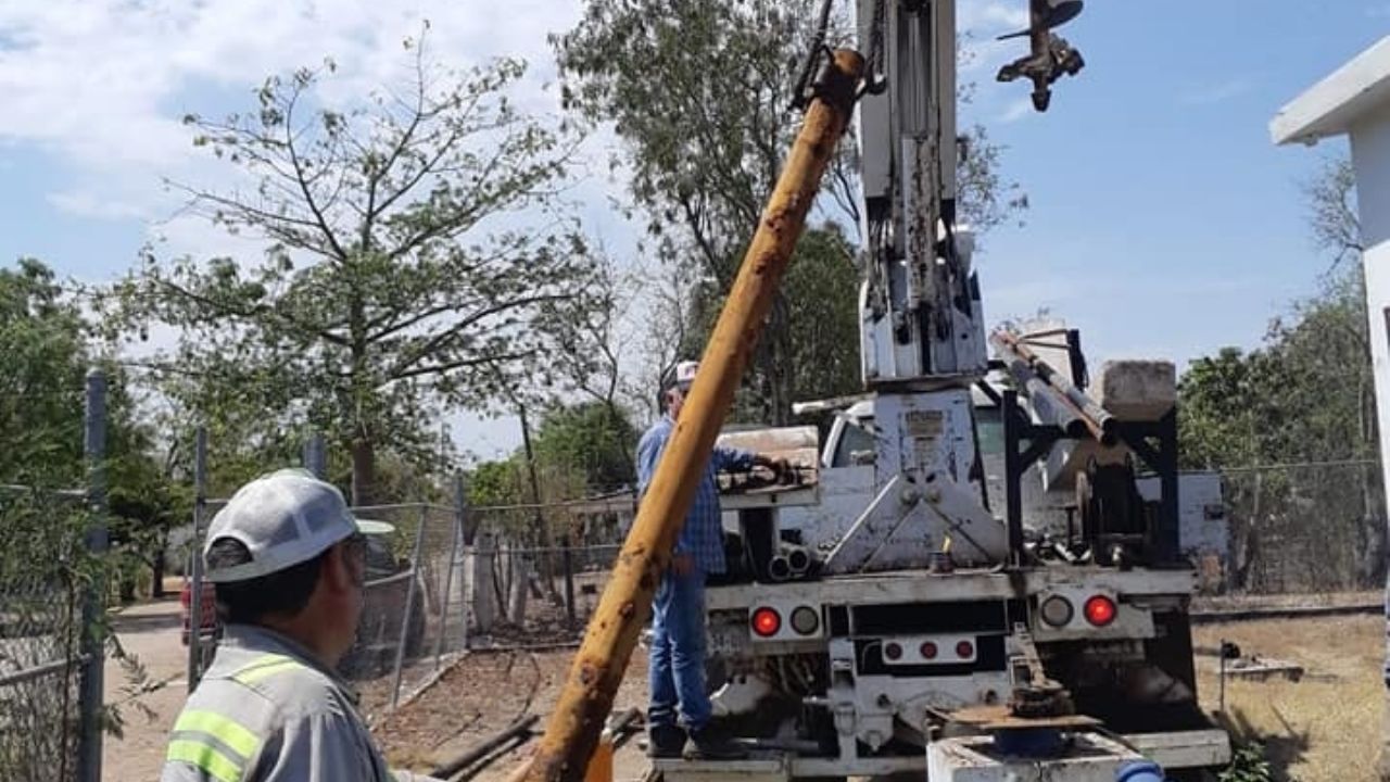En Etchojoa invierten en pozo profundo para una comunidad rural
